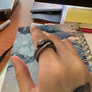 GUCCI Garden Snake ring, size 7,5